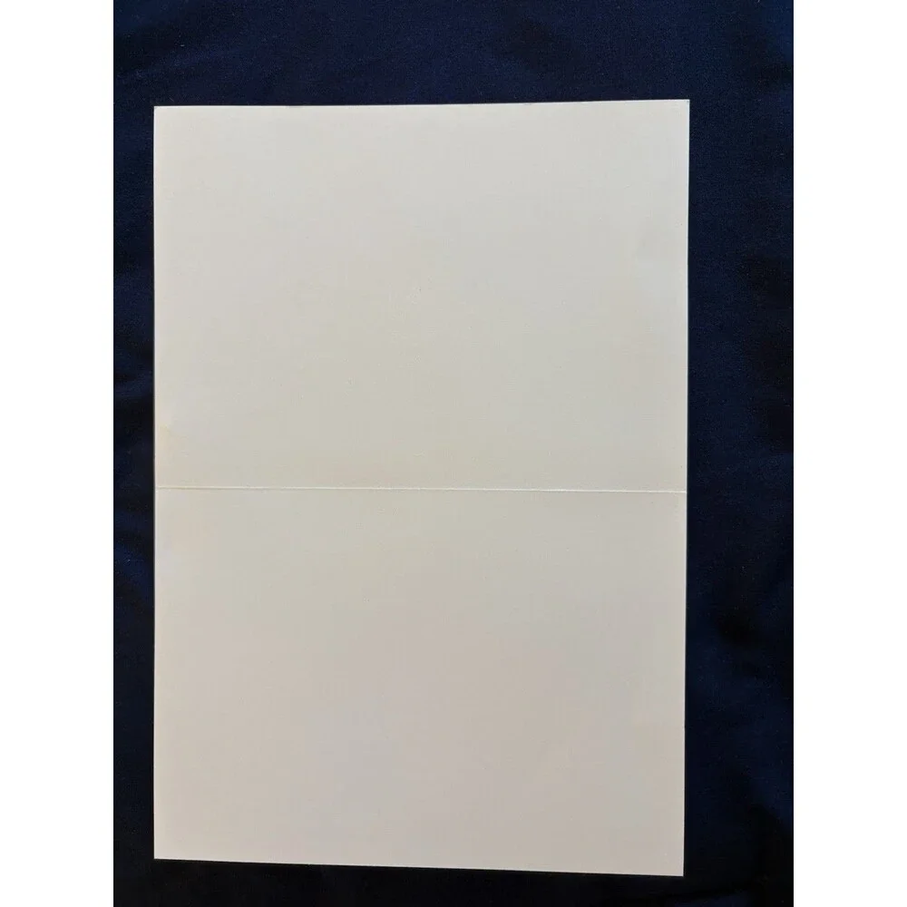 Generic Card with White Envelope and Blank Interior | Polar Bear design by EDF